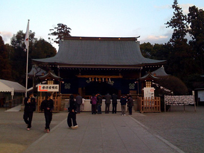 健軍神社へ初詣